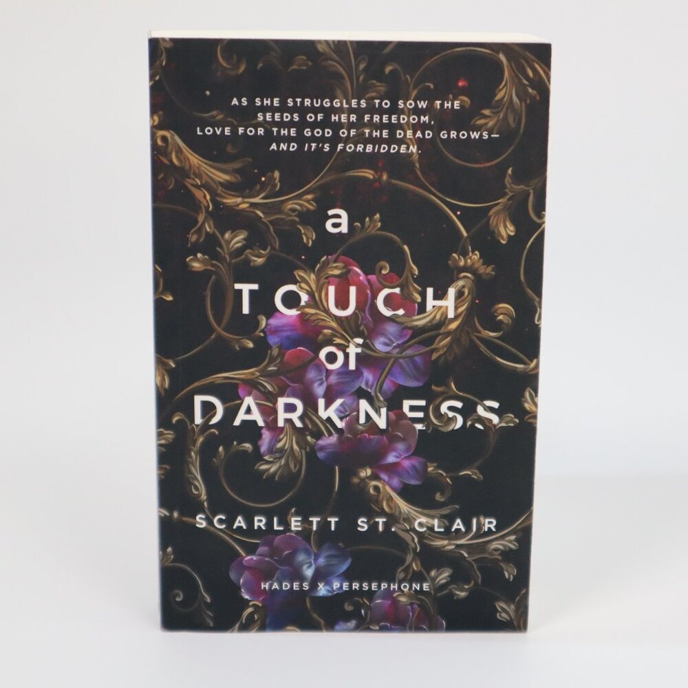 A Touch of Darkness Paperback Scarlett St. Clair Fantasy Romance HadesPersephone